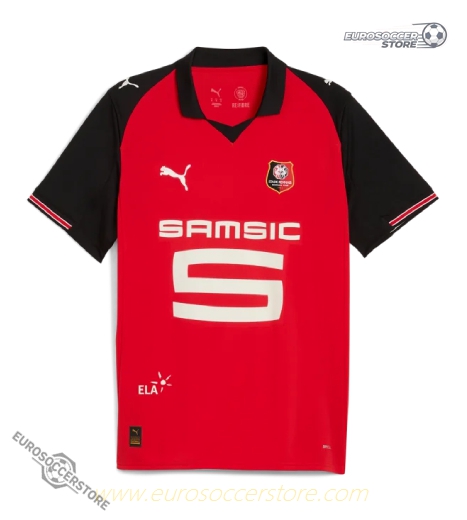 Rennes Home WOOH 4 Jersey 25-26