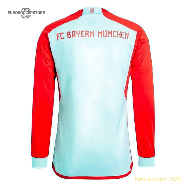 Bayern Munich Long Sleeve Home Kit 2023-2024 Fan Edition Jersey