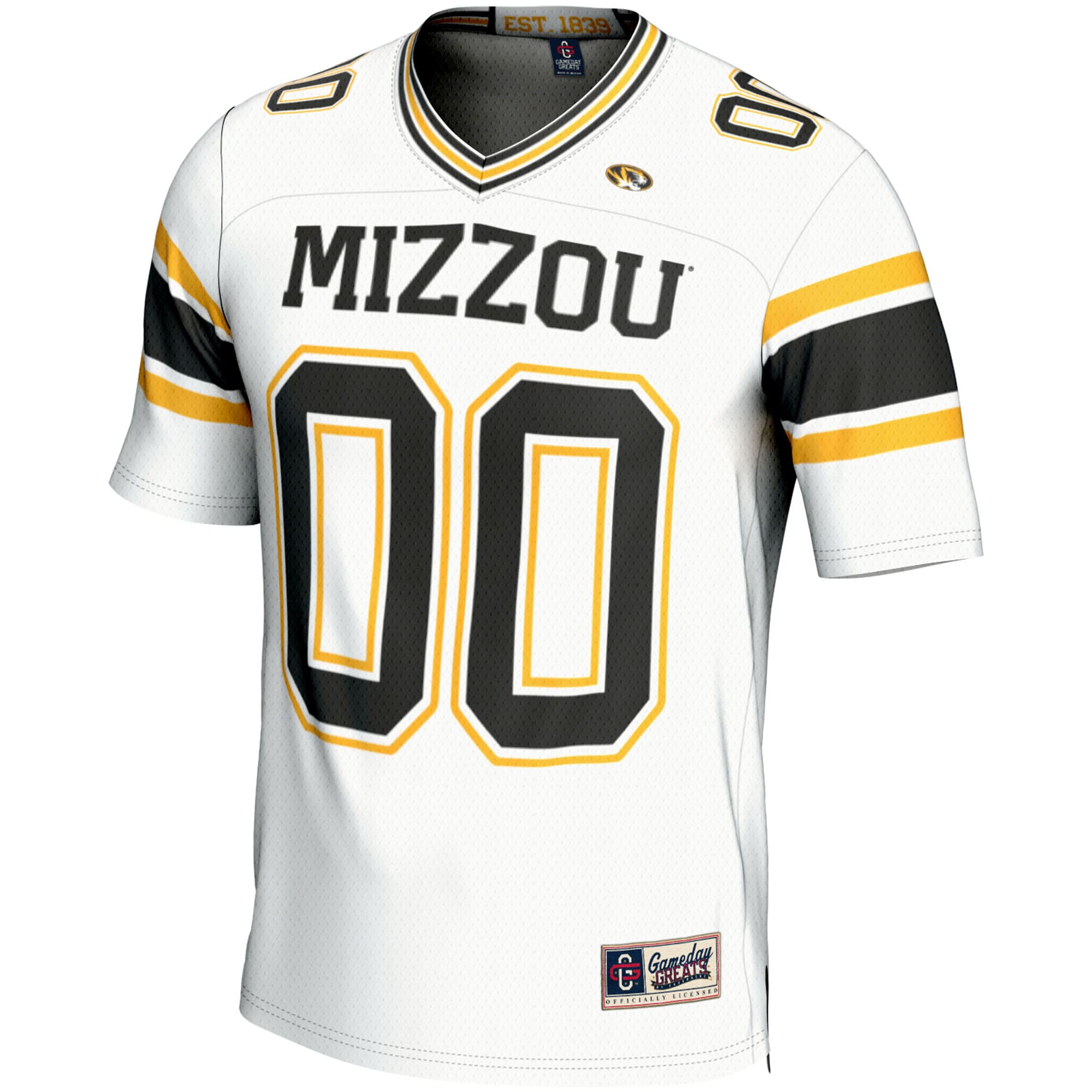 Missouri Tigers Football Jersey - White | Stadium Series 2026/27
