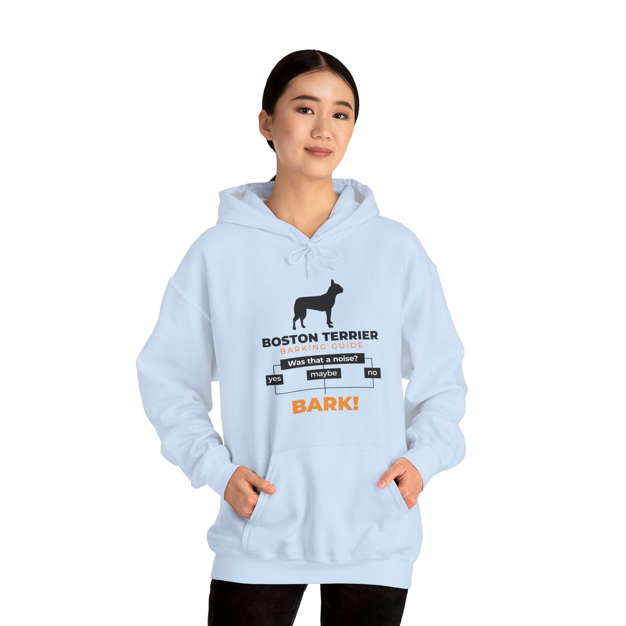 - Casual Unisex Hoodie For Boston Terrier Lovers For Dog Lovers