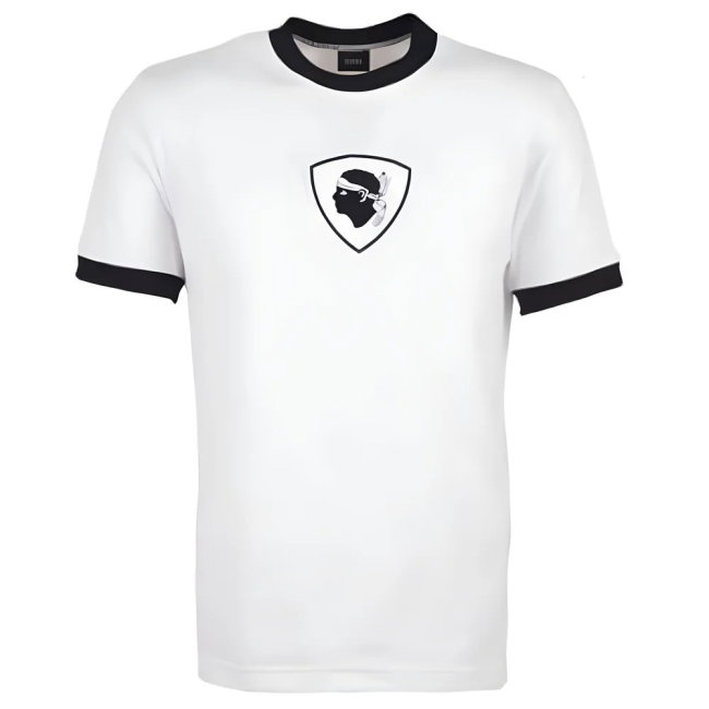 1962-1963 Bastia Replica Shirt UV Protection Moisture Wicking