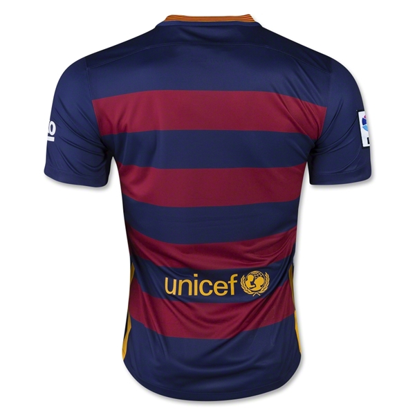 Barcelona 201516 Home Soccer Shirt - Official Replica 11841