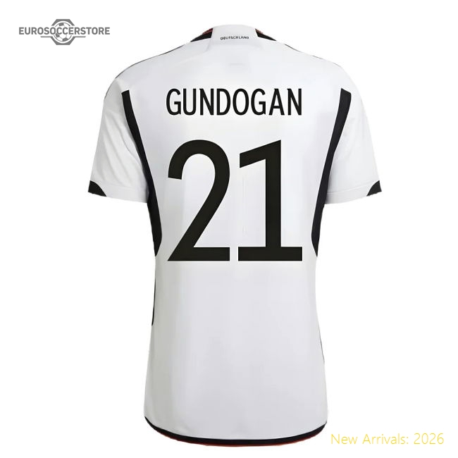 Durable Germany 2022-2023 Official Home Jersey Classic Fashion-forward