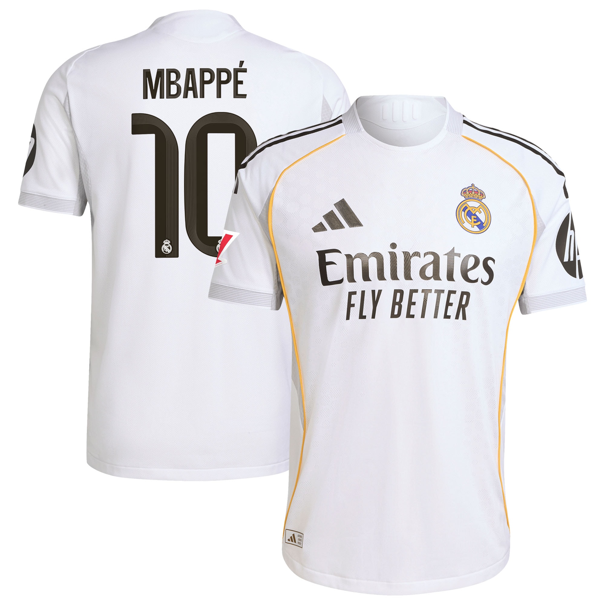 Real Madrid Men's 2025 Official Authentic - Authentic - Free Shipping