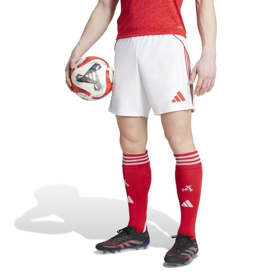 Arsenal Home Shorts 2025/26 Supporter Version In Multiple Adult Sizes