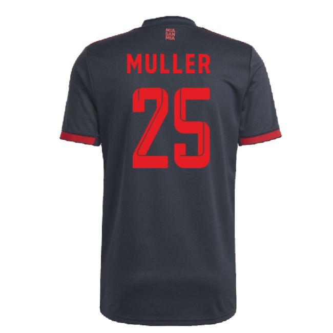 Bayern Munich Third Shirt 25) 2022-2023 (Muller Fan Edition