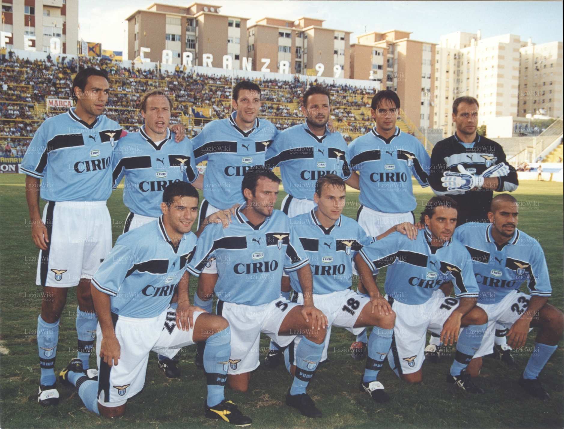 99-00 Lazio Retro Soccer Jersey Shirt - Official Replica 8757