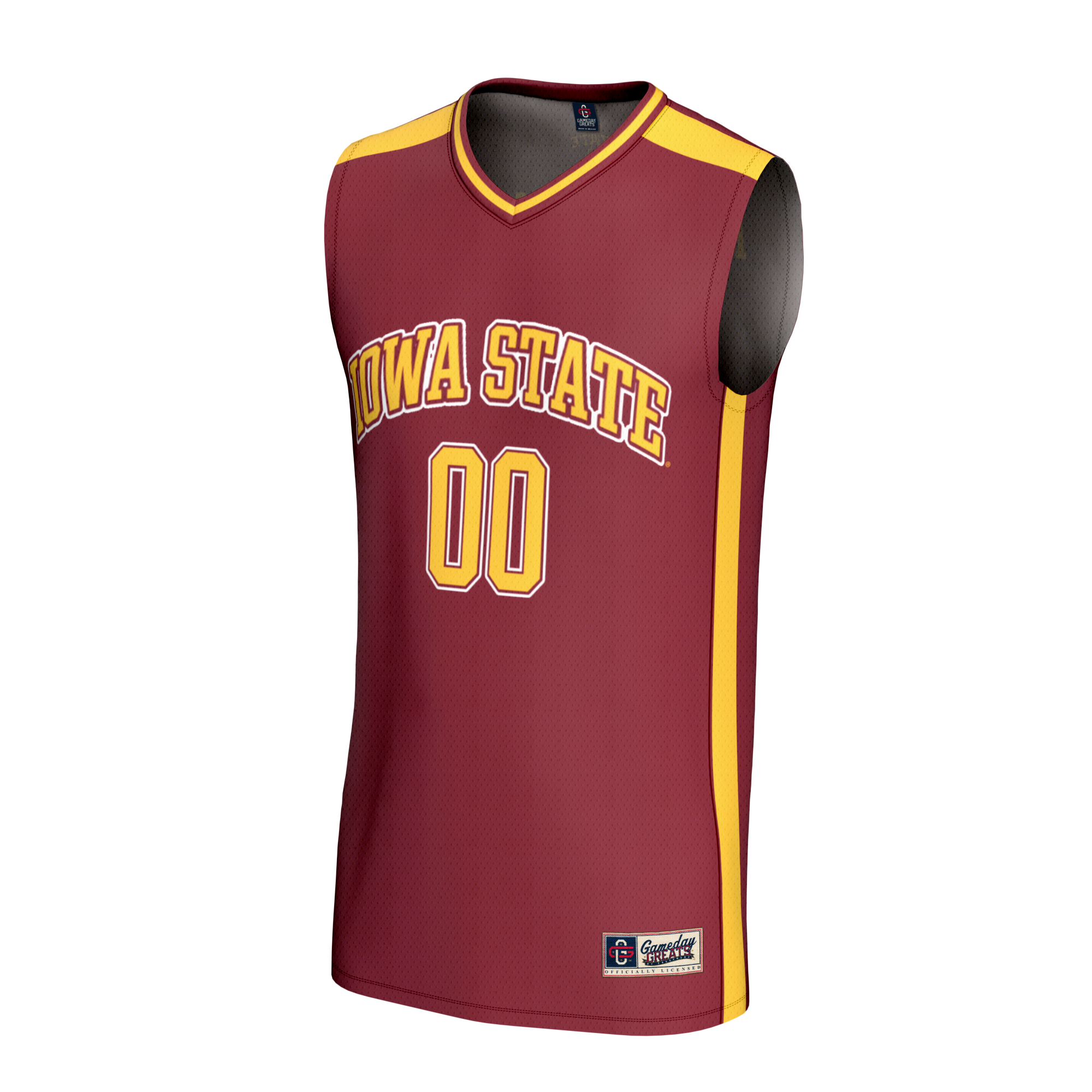 [DDG] Iowa State Cyclones GameDay Greats Youth Lightweight Collegiate Men's Basketball NIL Pick-A-Player Fashion Jersey - Cardinal