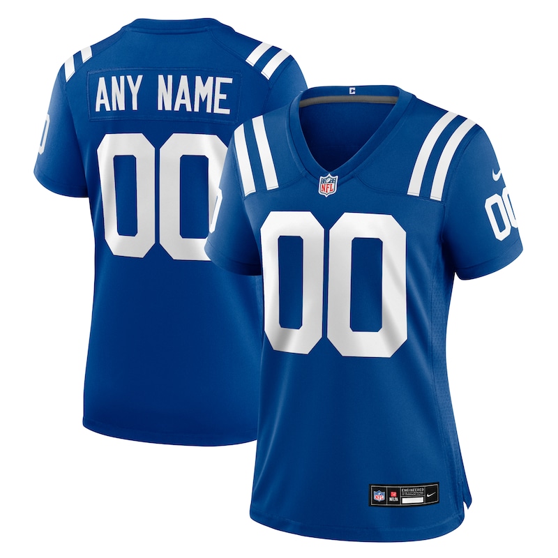 None Nike IND Colts Bold Durable Jersey for NFL Fans