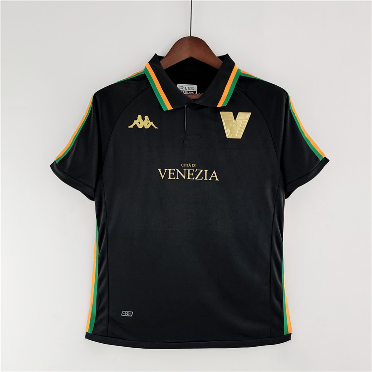 Venezia FC 2223 Home Black Soccer Jersey Football Shirt - Official