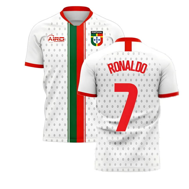 RONALDO 7 Portugal Senior Team Elite Quality Away Pro Level Shirt