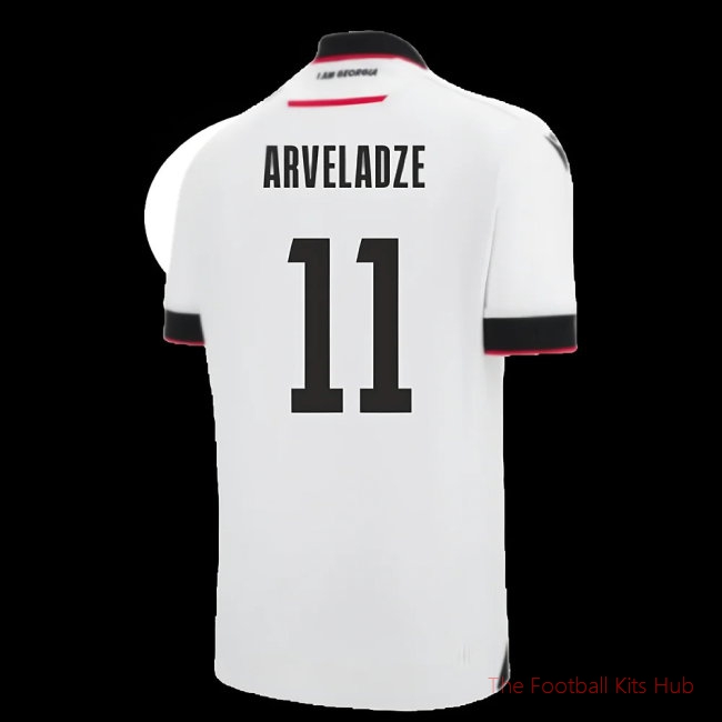 2025-2026 Georgia Home Shirt (Arveladze 11)