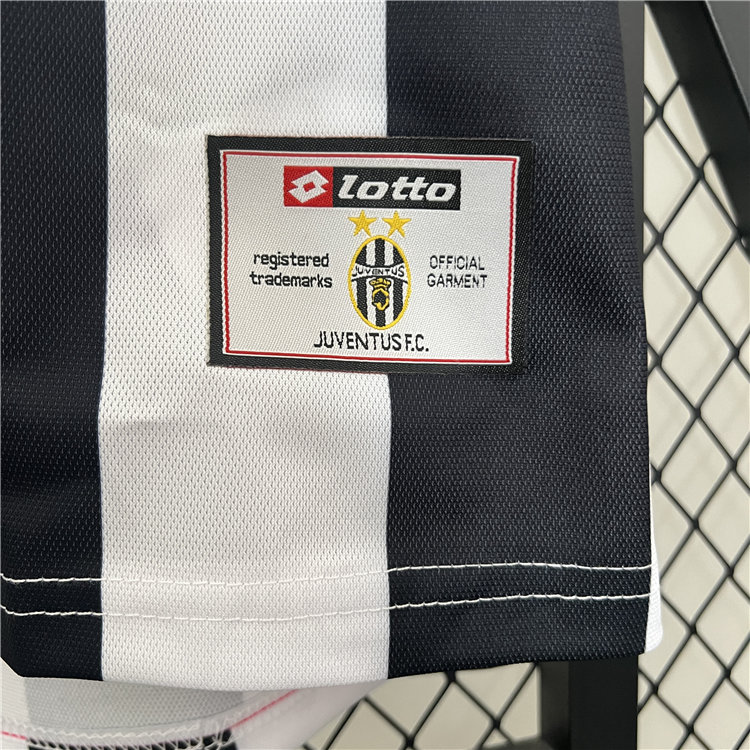 0102 Juventus Retro Home Soccer Football Shirt - Official Replica 47