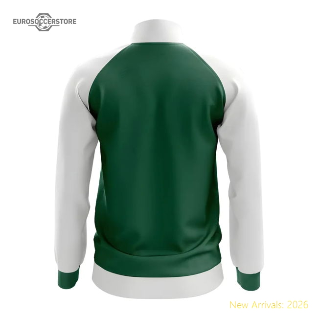 Premium-grade Macau Concept Football Track Jacket (green)