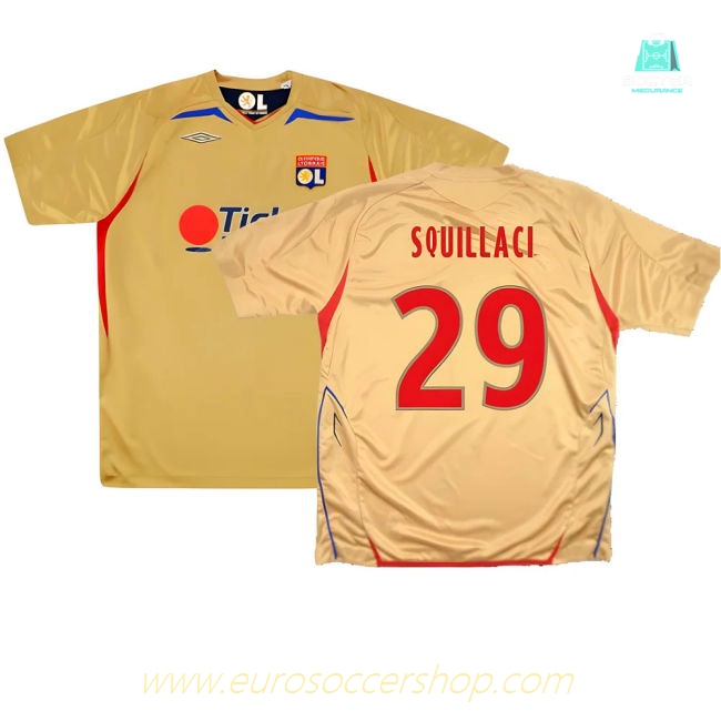 Lyon 2007-08 Away Shirt (XL) (BNWT) (Squillaci 29)