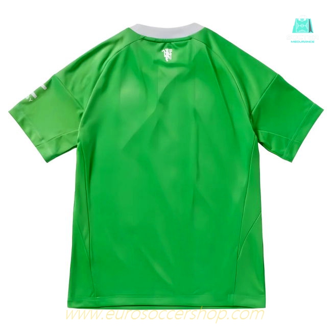 2025-2026 Man Utd Third Goalkeeper Shirt (Green) - Kids