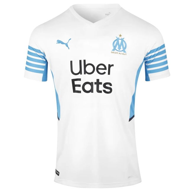 Marseille Club Sophisticated Home Football Shirt