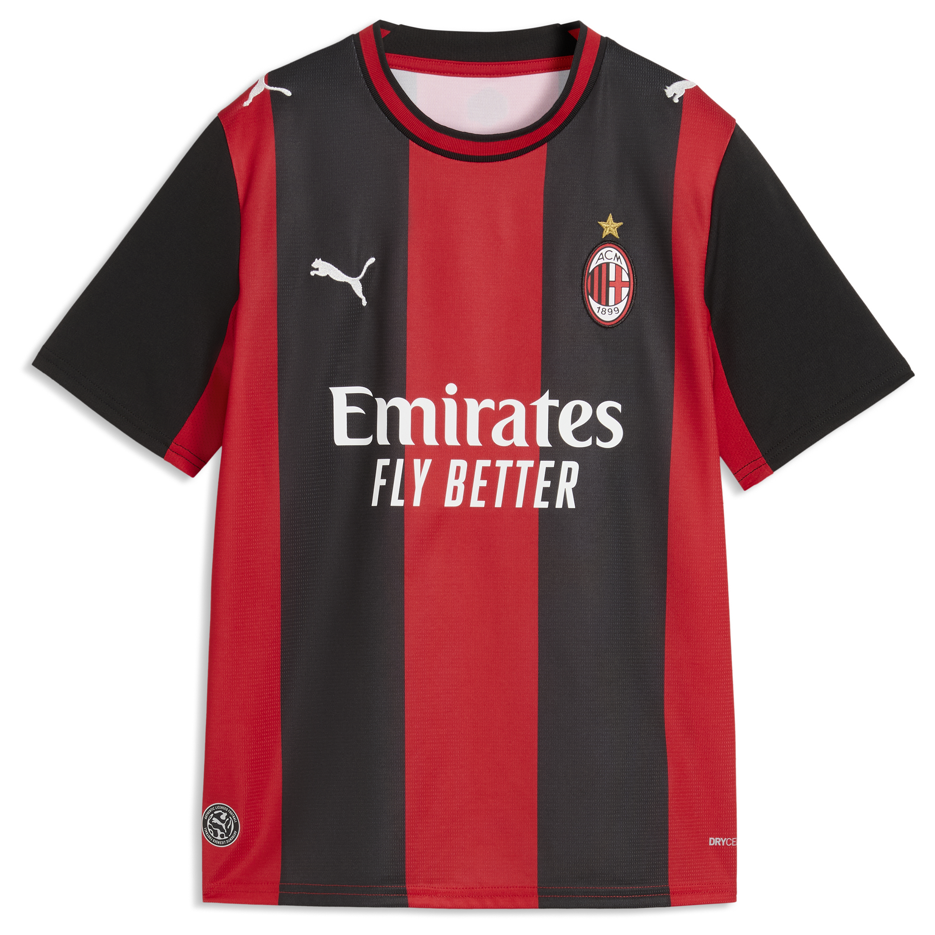 [SJH] AC Milan Youth 2026/27 Home Replica Jersey - Black/Red