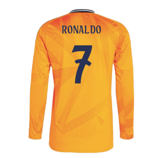 Real Madrid Long Sleeve Away Shirt 2024-2025 edition (Men