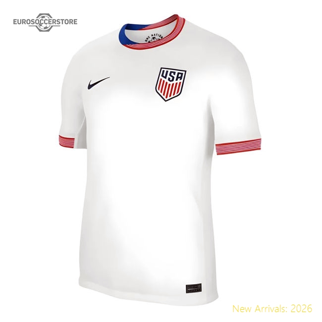 United States 20242025 Home Jersey  Pro S3436chest