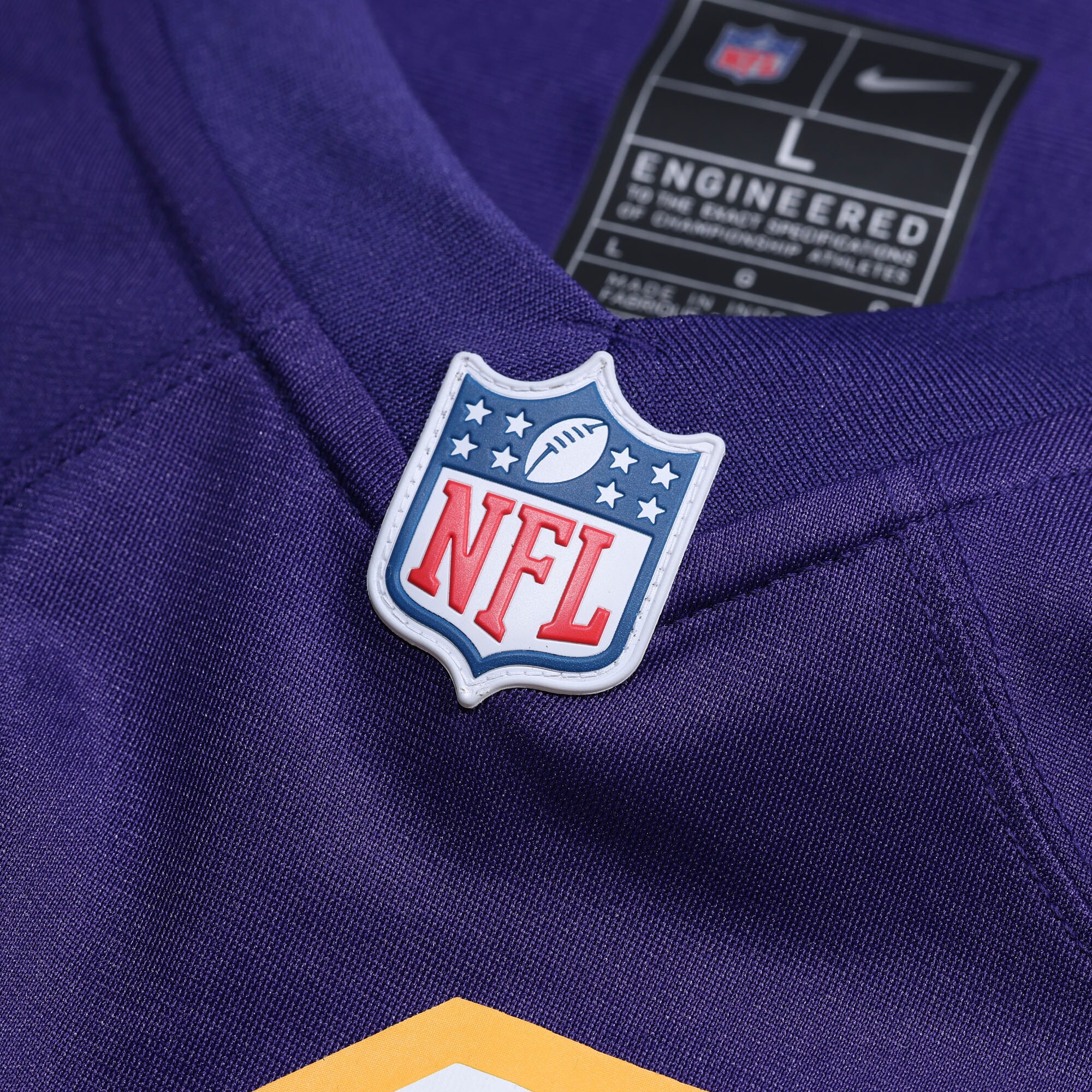 [LK] Alan Page Minnesota Vikings Retired Player Alternate Game Jersey - Purple