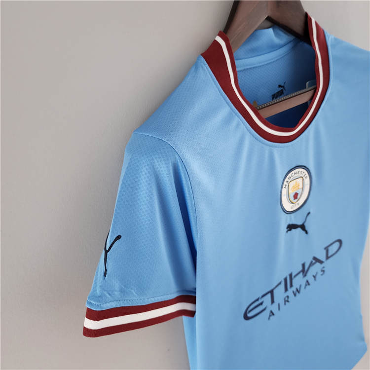Manchester City 2223 Home Women's Shirt - Official Replica 21861