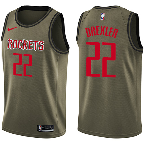 Green Houston Rockets #22 Nike Jersey - Affordable Premium Quality