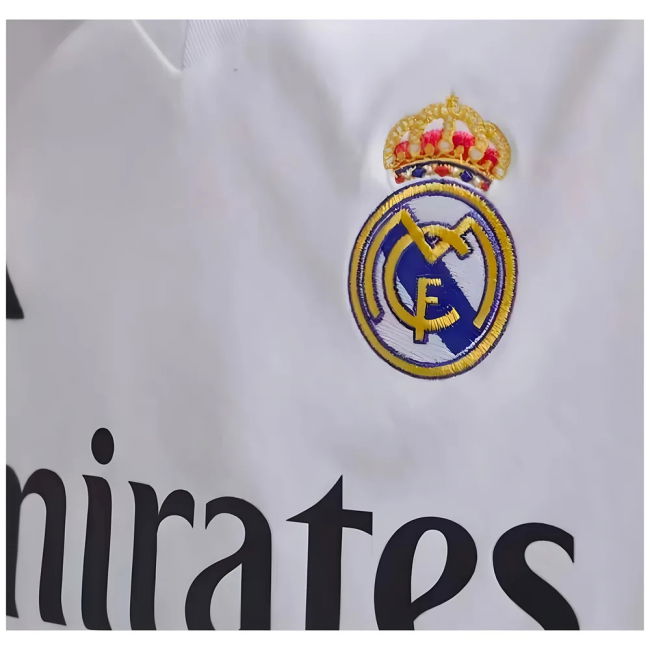 Kids Latest Real Madrid Home Game Jersey 2024-2025