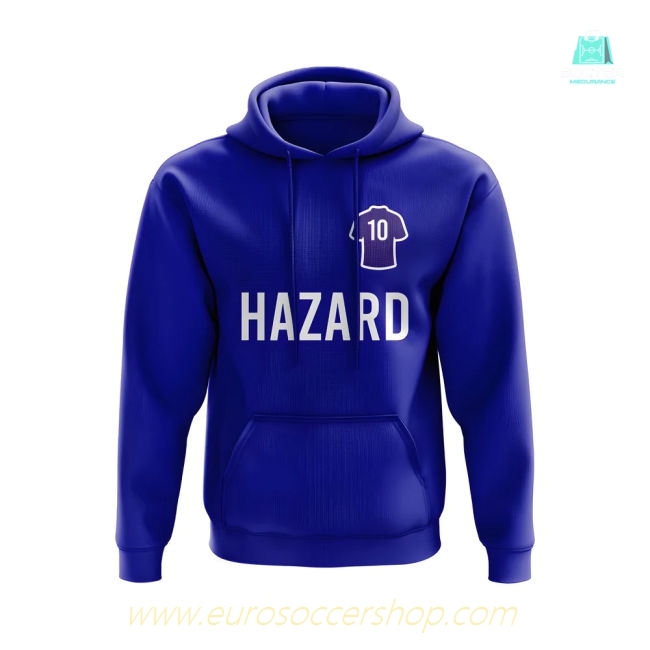 Eden Hazard Chelsea Number Hoody (Blue)