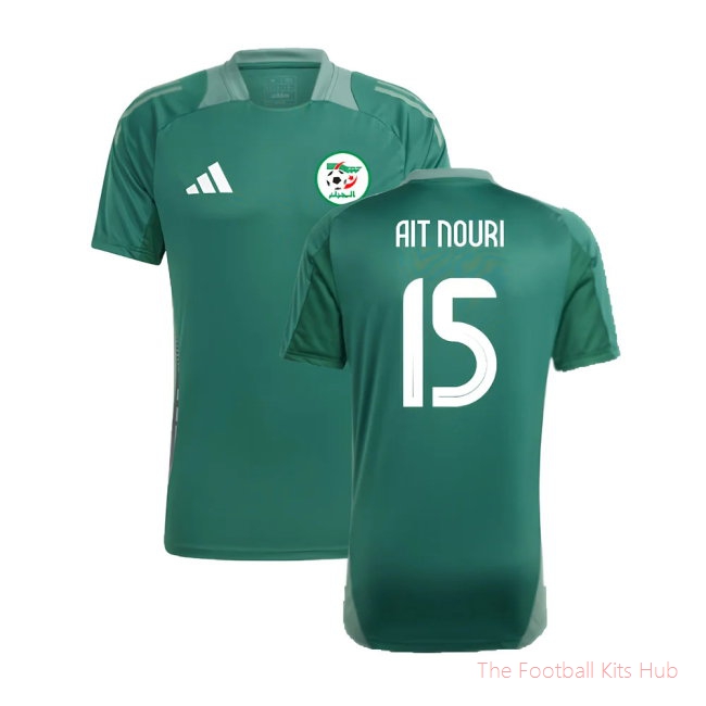 2024-2025 Algeria Training Jersey (Green) (Ait Nouri 15)