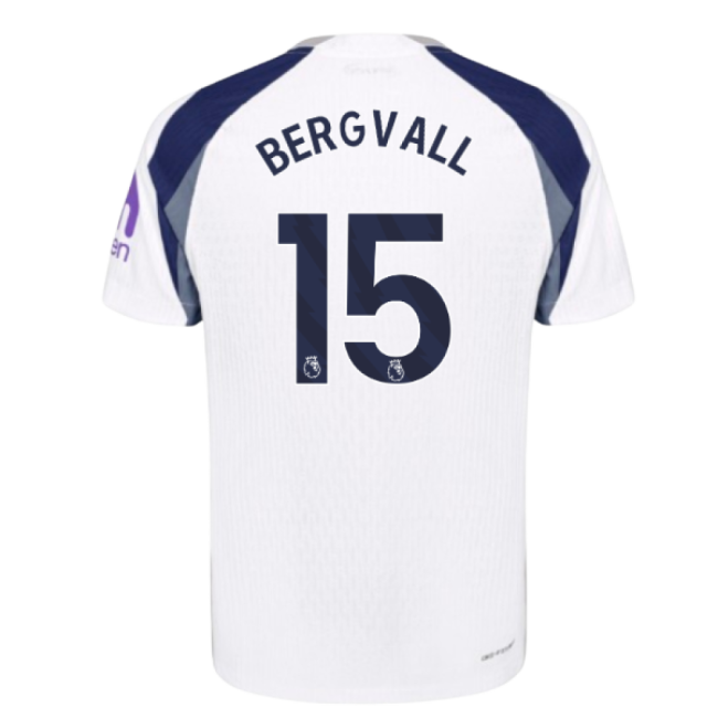 2025-2026 Tottenham Hotspur Authentic Home Top (Bergvall 15)