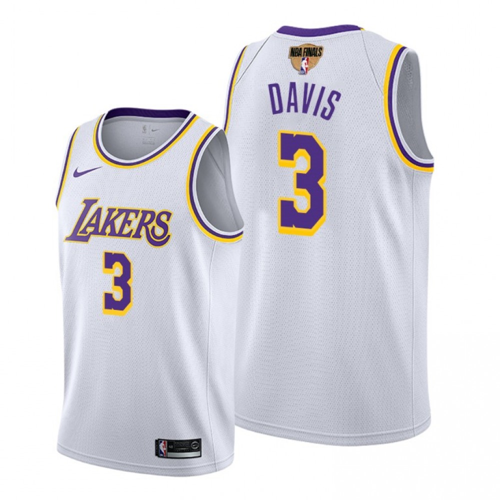 Premium Jersey Los Angeles Lakers 3 White - - Basketball Fan Gear