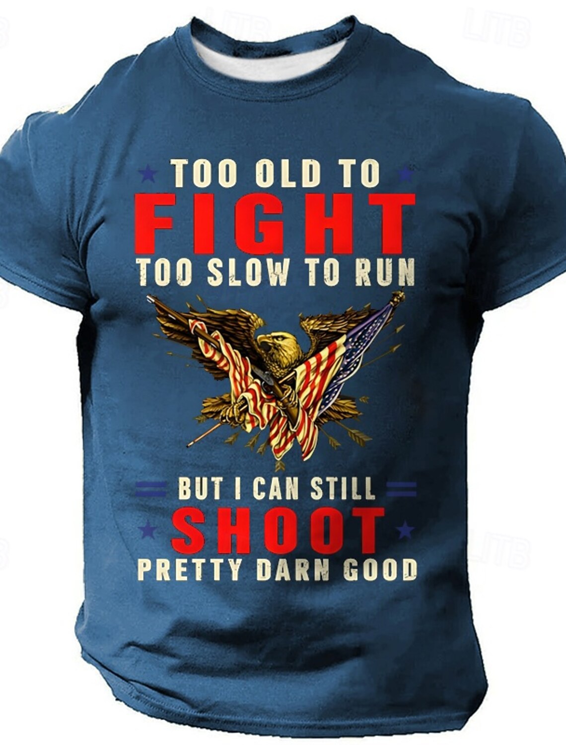 4th of July 2026 250th Memorial Day Men's Patriotic Patriot 3D Print US Flag Veteran Crew Neck Short Sleeve T-Shirt Sports Street