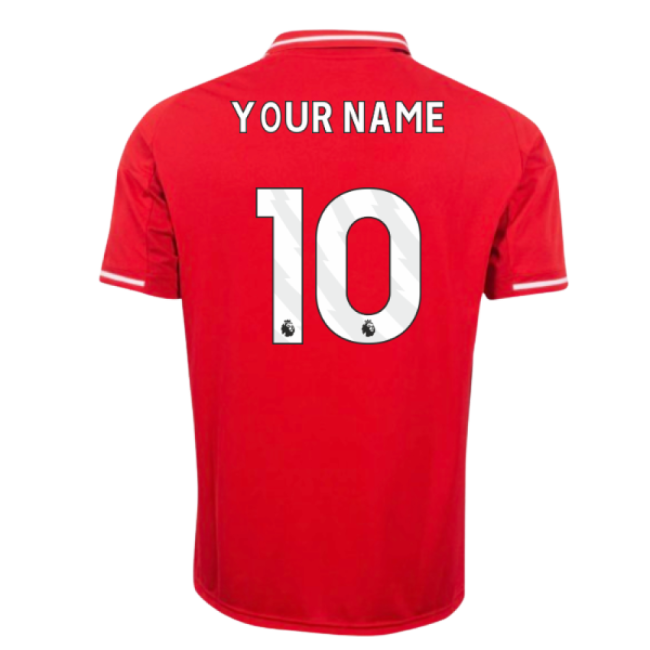2025-2026 Nottingham Forest Home Shirt (Your Name) | Licensed Product