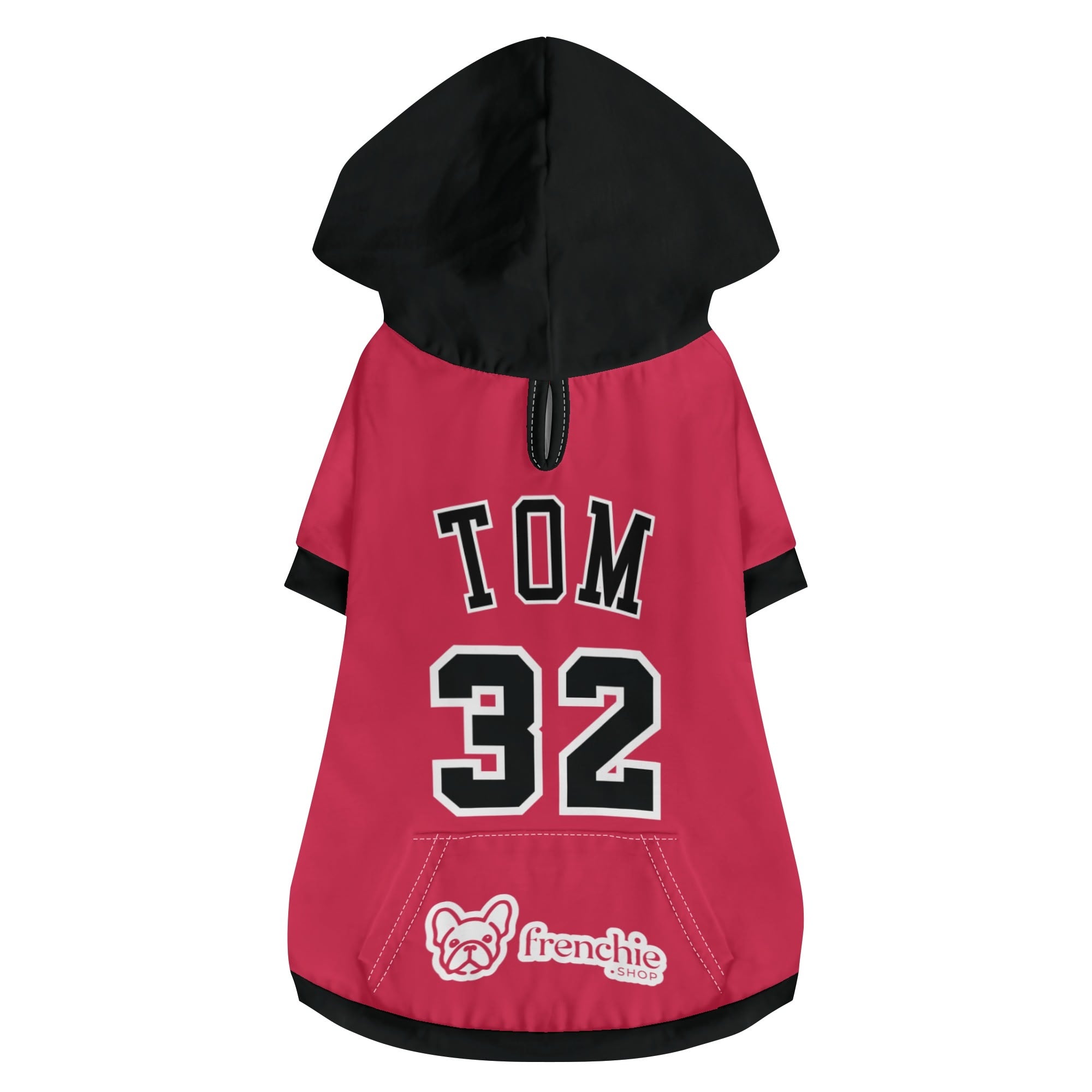 High-Quality Customizable French Bulldog Hoodies With Your Pet’s Name...