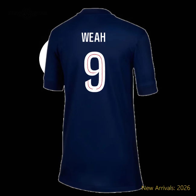 Football Team Kids Safe Weah Jersey 2025-2026 Non-irritating