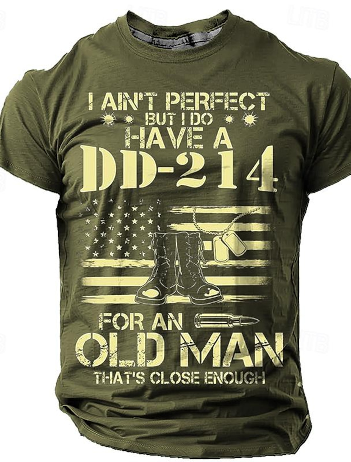 4th of July 2026 250th Memorial Day Men's Graphic Veteran T-Shirt