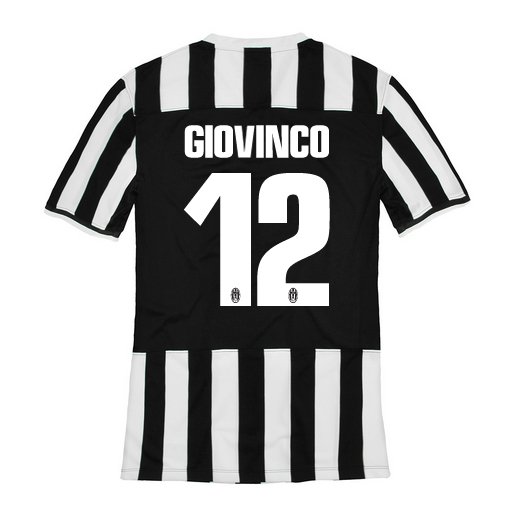 13-14 Juventus 12 Giovinco Home Jersey Shirt - Official Replica 1475