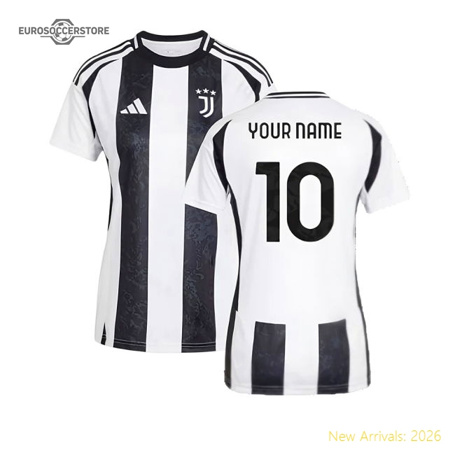 S Juventus Female 2024 Home Jersey Shirt Football Fan Match Day Essential