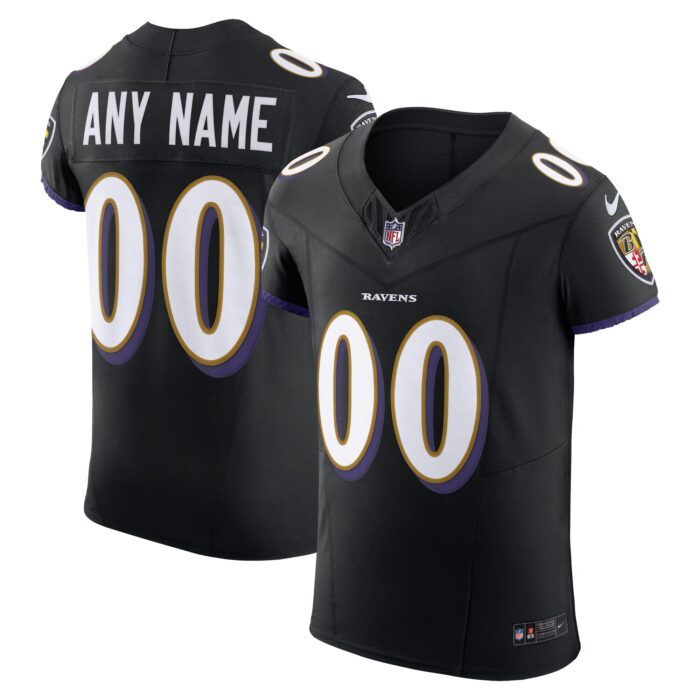 None Men's Baltimore Ravens Iconic Authentic Jersey for NFL Fans