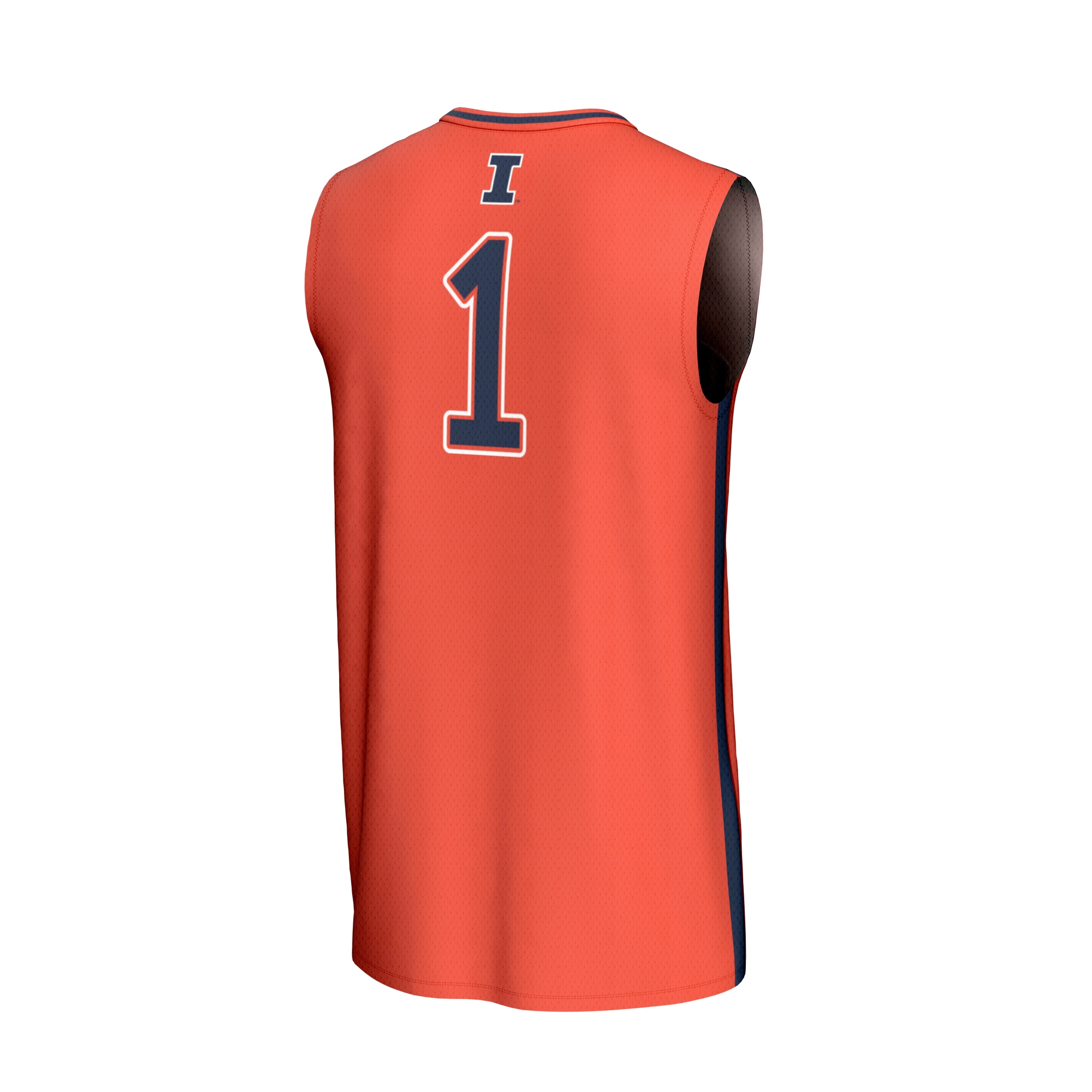 [DDG] Illinois Fighting Illini GameDay Greats Youth Lightweight Collegiate Basketball Fashion Jersey - Orange