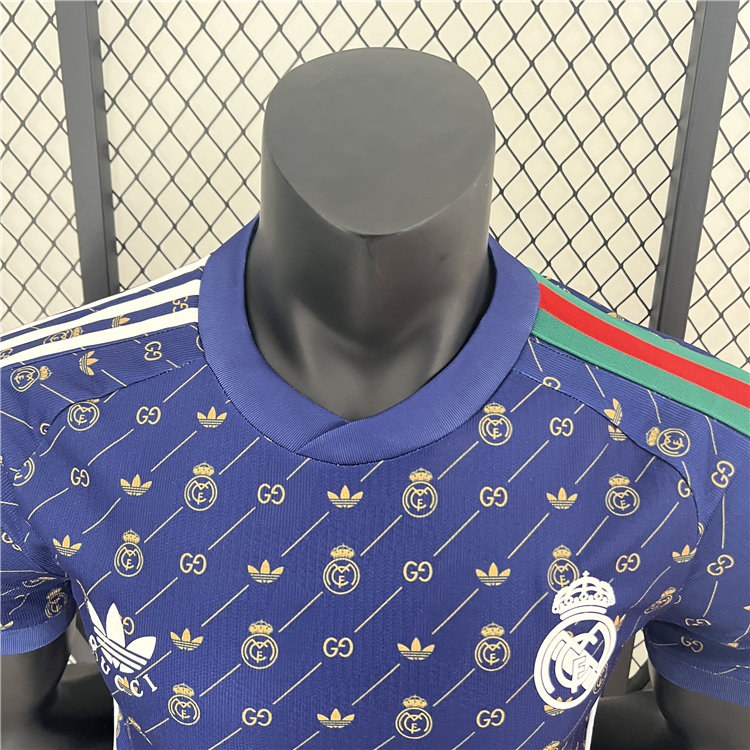 Authentic Moisture Wicking 2425 Real Madrid X GUCCI Shirt