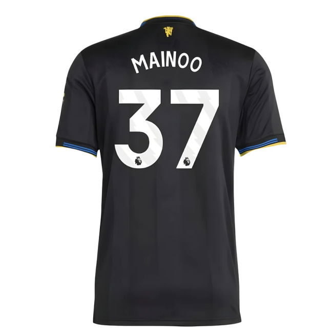 2025-2026 Man Utd Authentic Third Shirt (Mainoo 37)
