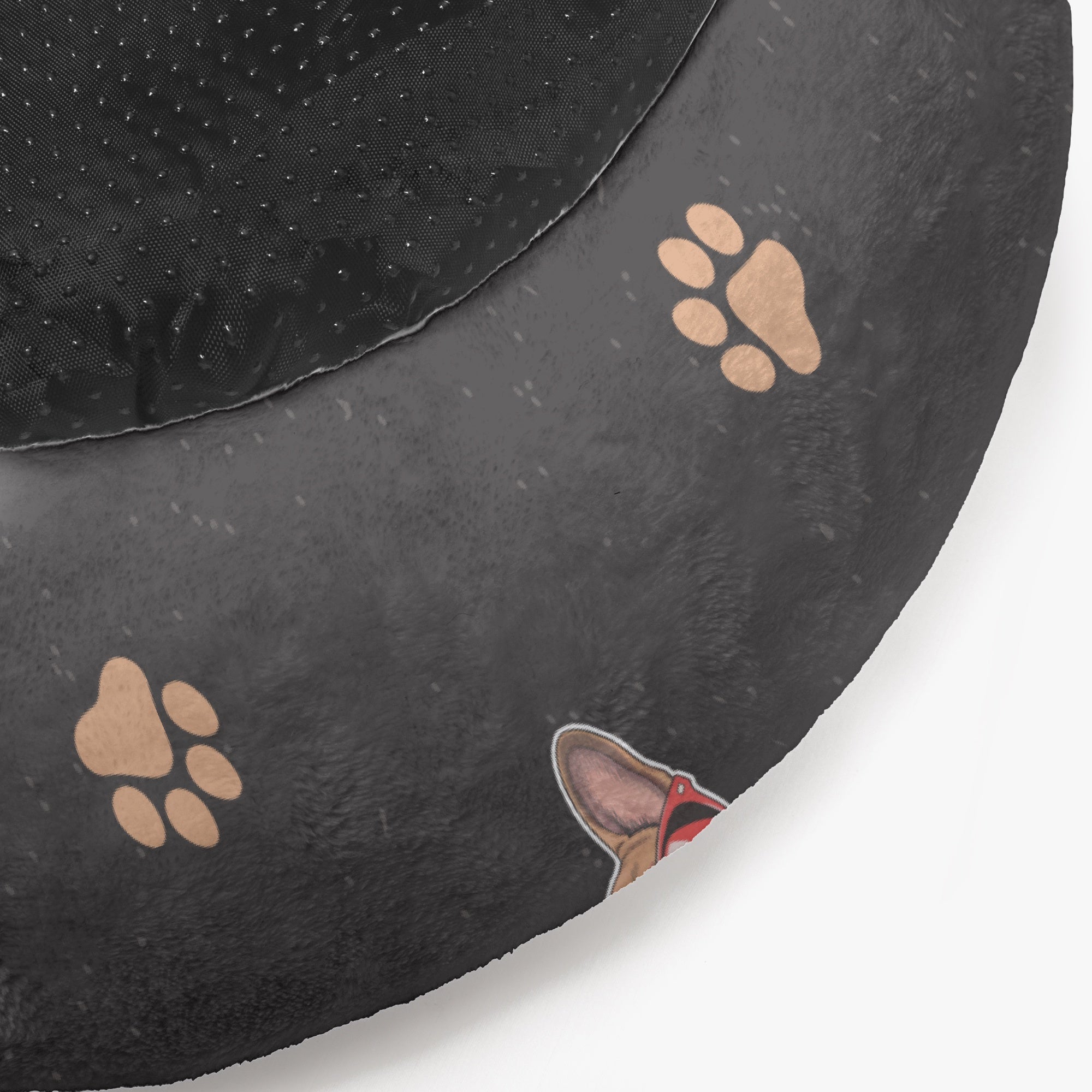 Bed | Anti-anxiety French Bulldog Donut Bed Winter Wear | Comfort Fit