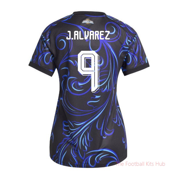 [JED] 2026/27 Argentina Away Shirt (Womens) (J.Alvarez 9)