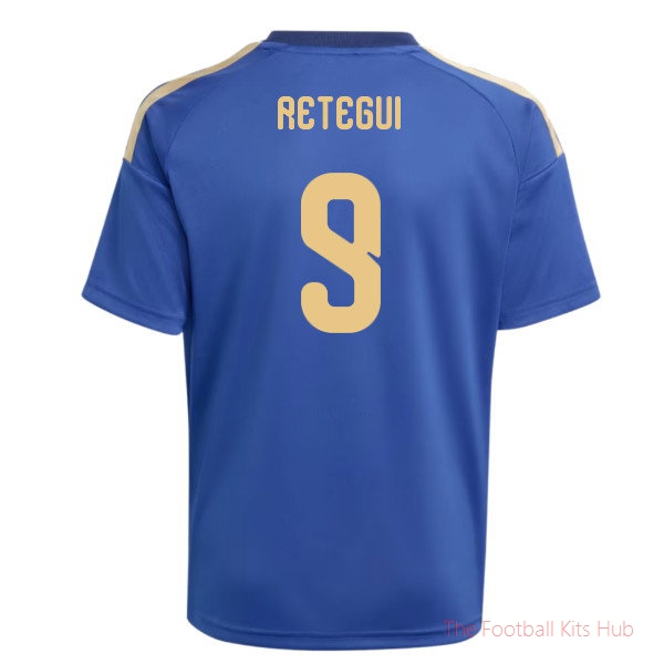 2026-2027 Italy Home Fan Jersey (Kids) (Retegui 9)