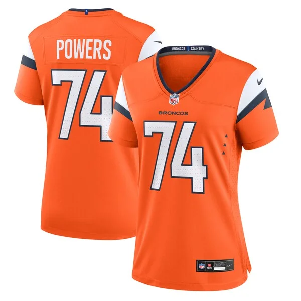 Performance None Game Jersey - Premium Orange NFL Fan Jersey | Game...