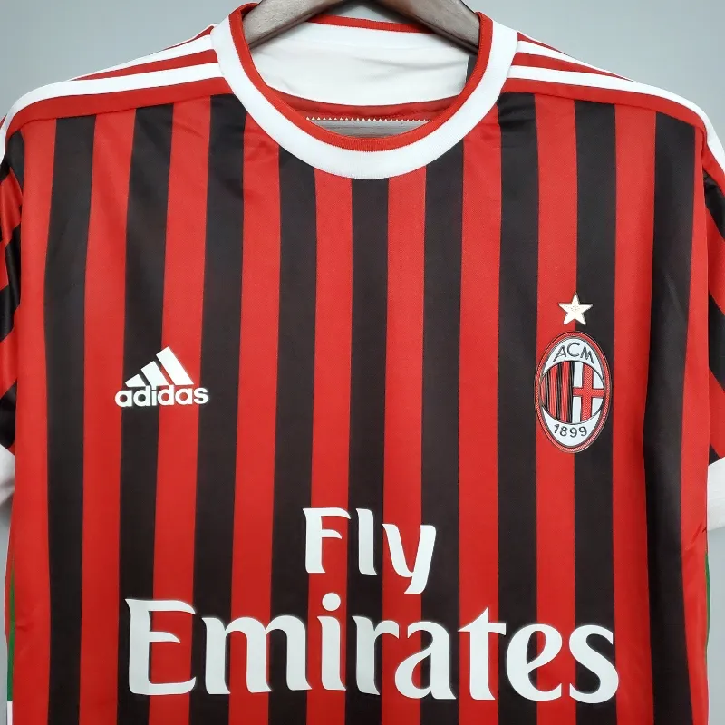 2011-2012 AC Milan Jersey retro kit
