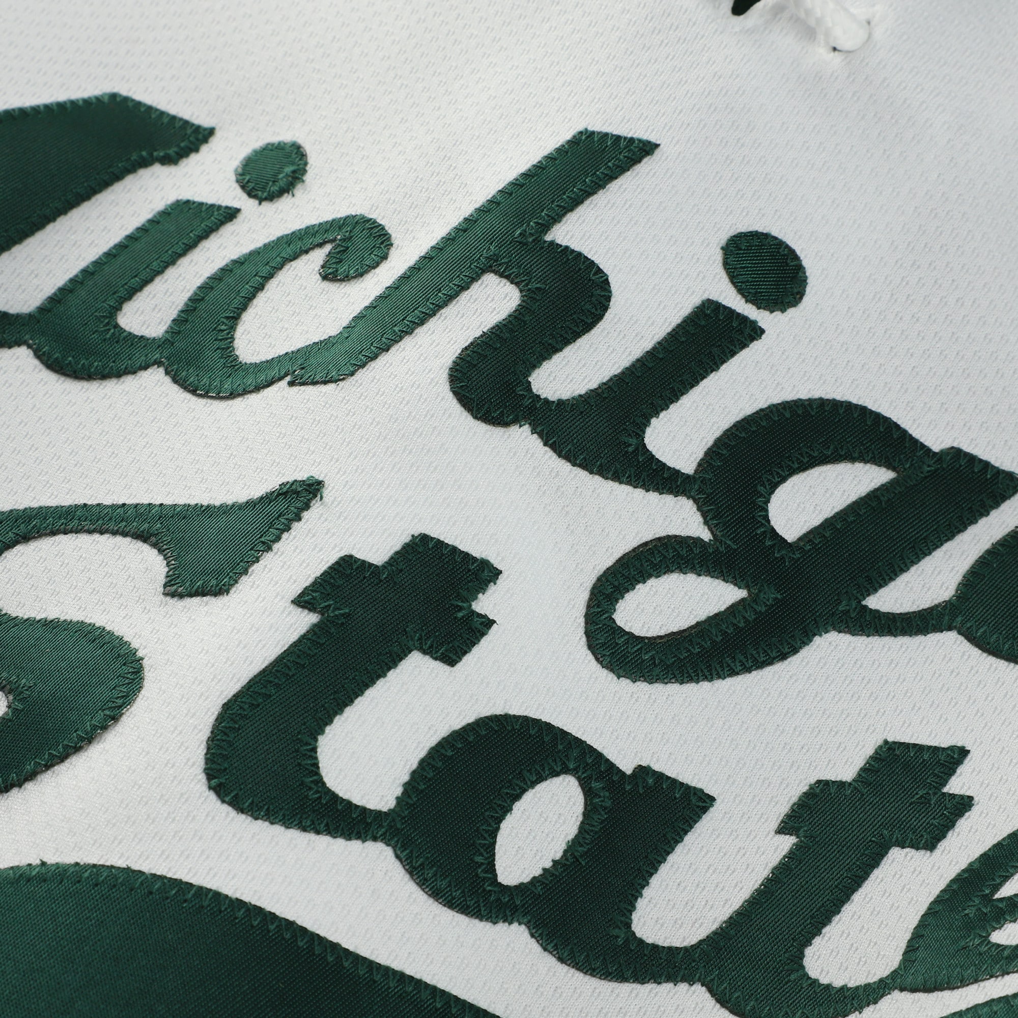 [NJP] Michigan State Spartans Home Replica Hockey Jersey - White