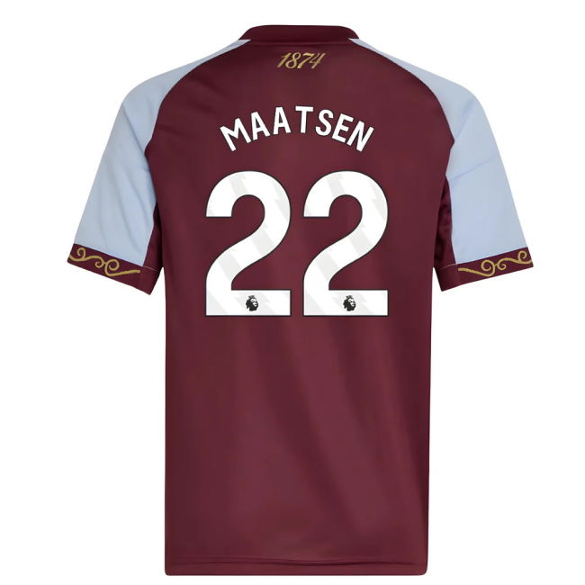 Aston Villa Pro Home Jersey 2025-2026 #91
